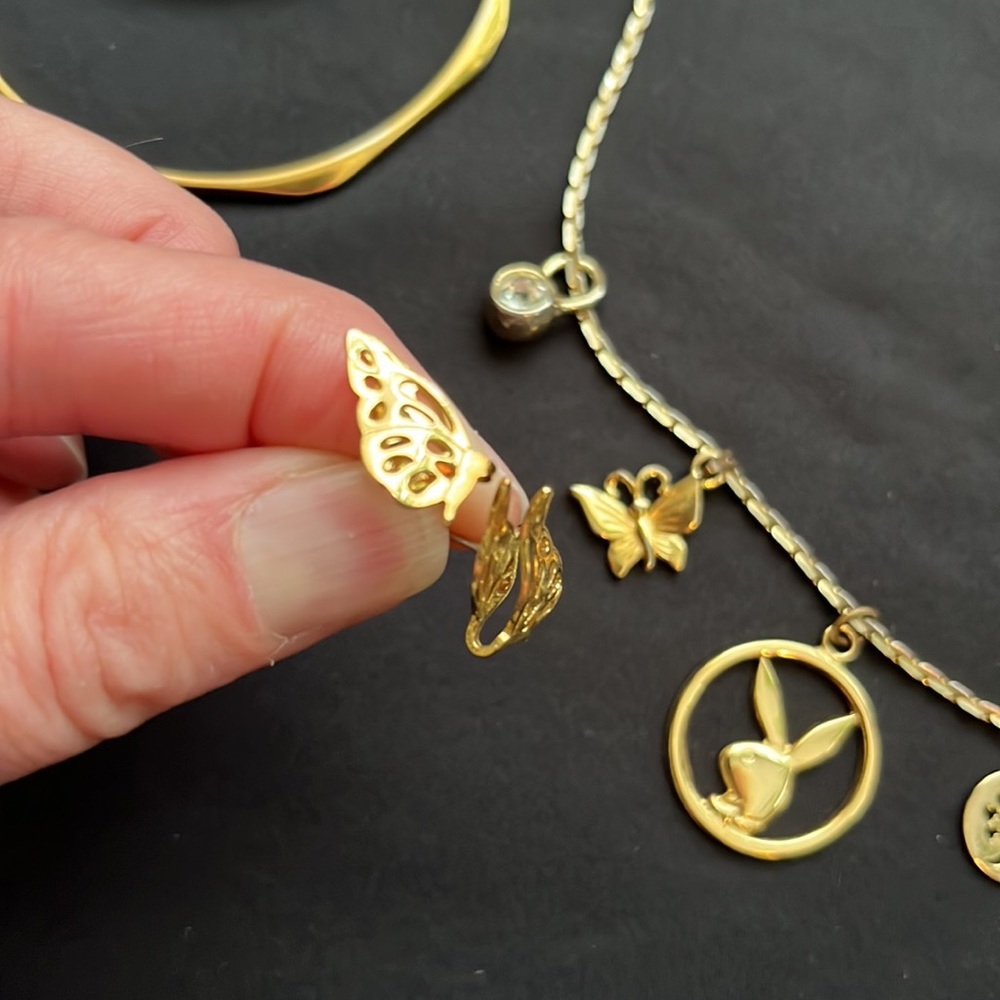 Gold Tone Jewelry Charms Bundle - Picture 2 of 9